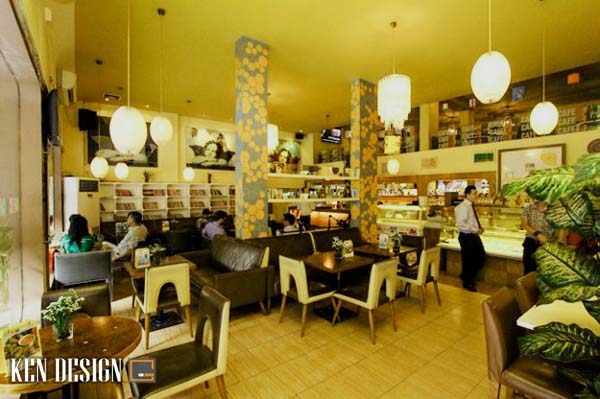 thiết kế và thi công quán cafe văn phòng